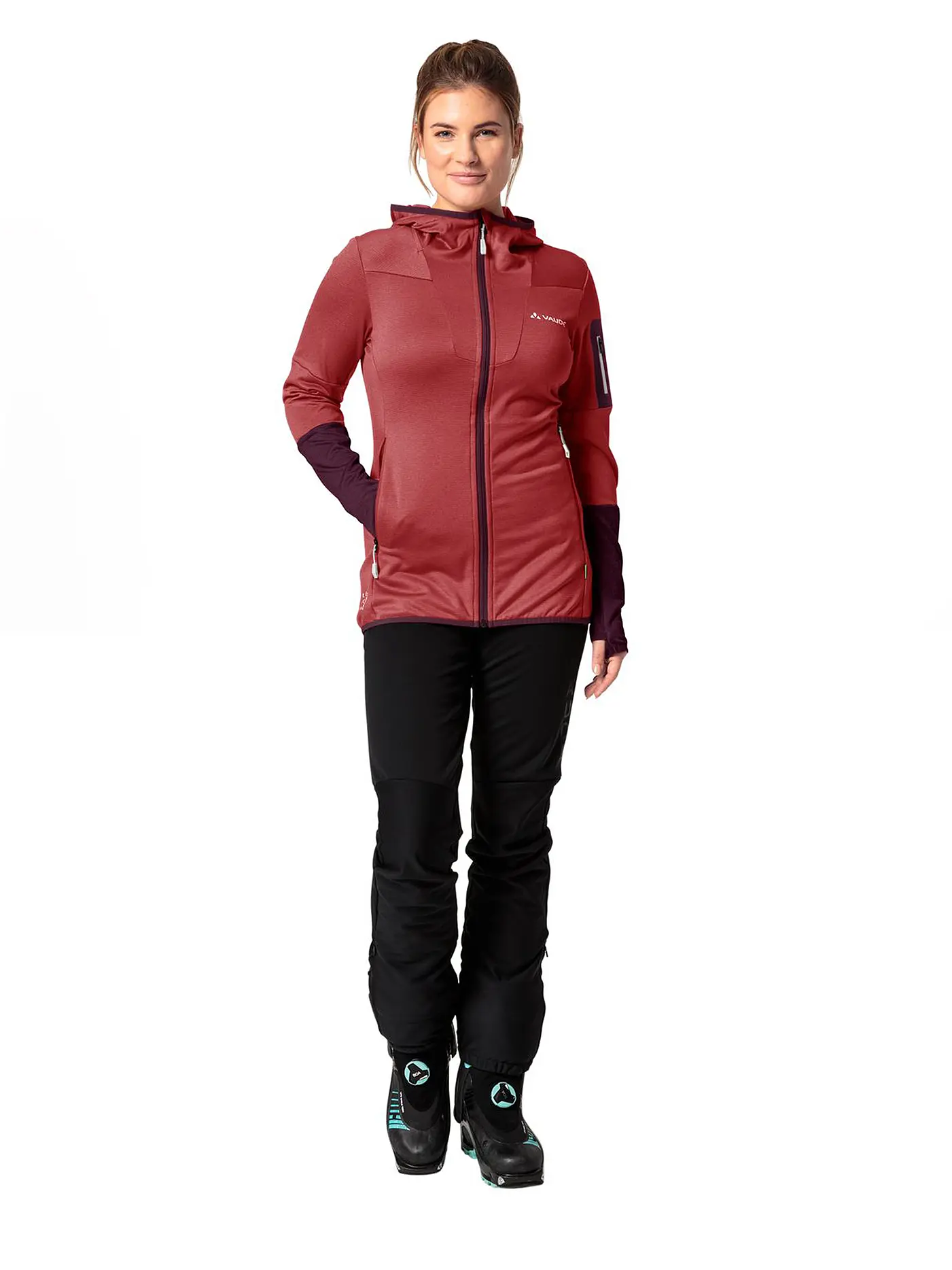 VAUDE | Damen Fleecejacke Monviso Hoodie | 